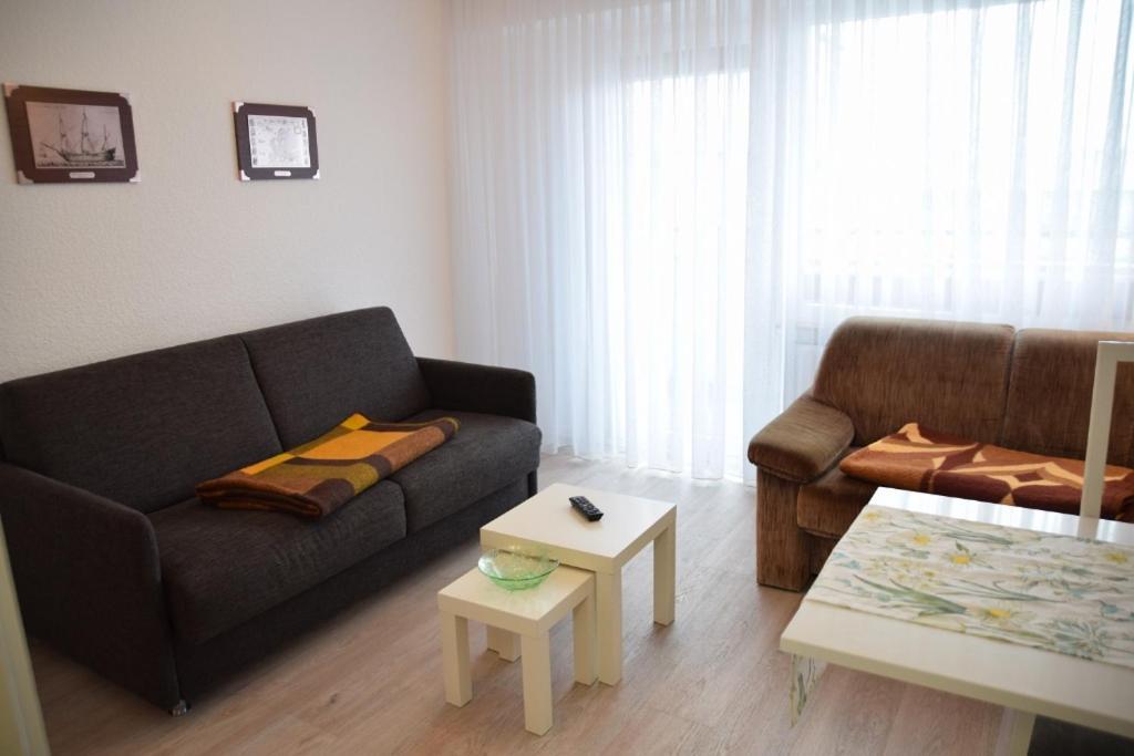 Einfaches 2-Zimmer-Appartement Mit Balkon. Вестерланд Екстериор снимка